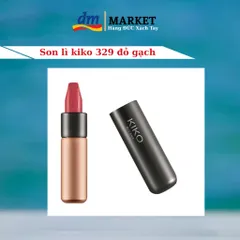 Son Lì Kiko 329 Đỏ Gạch - Thiết Kế Sang Chảnh, Lì Mịn Đẹp Da, Hộp Quà Lịch Sự, Xuất Xứ Ý, Giảm Giá 30%