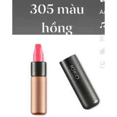 [Hàng Đức] Son lì kiko 305 màu hồng 316856