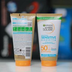 Kem Chống Nắng Garnier SPF50+ 200ml - An Toàn Cho Da Nhạy Cảm, Chống Nắng Hiệu Quả, Không Gây Dị Ứng, Xuất Xứ Đức