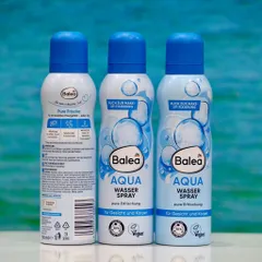 Xịt Khoáng Balea Aqua 150ml - Cung Cấp Độ Ẩm, Duy Trì Trang Điểm, Làm Dịu Da, Xuất Xứ Đức, Chăm Sóc Cơ Thể