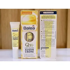 Kem Chống Nhăn Balea Q10 - Dưỡng 15ml Chống Lão Hóa Mắt, Phục Hồi Da Khỏe Mạnh, Dành Cho Tất Cả Loại Da