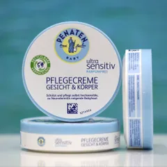 Kem Dưỡng Ẩm Penaten Baby Ultra Sensitiv 100ml - Chăm Sóc Da Nhạy Cảm Cho Trẻ Sơ Sinh, Không Hương Liệu, An Toàn, Thân Thiện Với Môi Trường