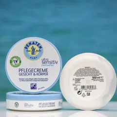 Kem Dưỡng Ẩm Penaten Baby Ultra Sensitiv 100ml - Chăm Sóc Da Nhạy Cảm Cho Trẻ Sơ Sinh, Không Hương Liệu, An Toàn, Thân Thiện Với Môi Trường