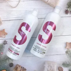 Dầu Gội Xả TIGI S-Factor Stunning Volume 750ml - Dưỡng Tóc Phồng, Hương Thơm Bền Lâu, Chăm Sóc Tóc Cao Cấp