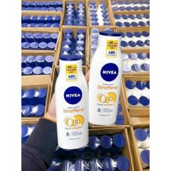 Dưỡng thể Nivea Q10 Body Lotion 400ml - Săn chắc, chống lão hóa, nuôi dưỡng da mềm mại, thích hợp cho phụ nữ sau sinh, tăng cường Vitamin E.