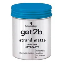 Sáp Vuốt Tóc Got 2b Schwarzkopf 100ml - Giữ Nếp Tự Nhiên 6-8 Giờ, Hương Thơm Dịu Nhẹ, Phù Hợp Mọi Loại Tóc
