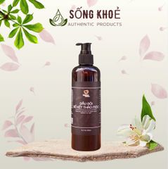 Dầu Gội Bồ Kết Thảo Mộc Escoco (250ml & 500ml) - Không Cay Mắt, Kích Thích Mọc Tóc, Giảm Gàu, Tóc Mượt Mà, Tự Nhiên