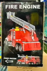 Đồ Chơi Xe Ô Tô Cứu Hỏa Fire Engine 666-93 với Hiệu Ứng Đèn và Âm Thanh - Đồ Chơi giáo dục cho Trẻ Em, Phát Triển Tư Duy Sáng Tạo