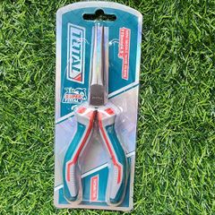 Kìm Mũi Kim Mini Total THTMN756 115mm - Dụng Cụ Cầm Tay Được Đánh Bóng, Chống Gỉ, Tay Cầm Nhựa Chống Trượt, Sửa Chữa Tinh Xảo