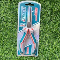 Kìm Mũi Kim Mini Total THTMN756 115mm - Dụng Cụ Cầm Tay Được Đánh Bóng, Chống Gỉ, Tay Cầm Nhựa Chống Trượt, Sửa Chữa Tinh Xảo