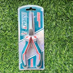 Kìm Mũi Kim Mini Total THTMN756 115mm - Dụng Cụ Cầm Tay Được Đánh Bóng, Chống Gỉ, Tay Cầm Nhựa Chống Trượt, Sửa Chữa Tinh Xảo