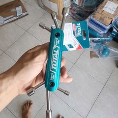 Bộ chìa lục giác Total THFND061 - 6 Chi Tiết 5-12mm, Thép CR-V Bền Chắc, Tiện Lợi Cho Việc Sửa Chữa Gia Đình