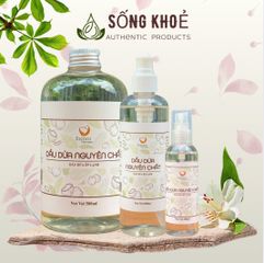 Dầu Dừa Ép Lạnh Escoco Vietnam 100ml, 250ml, 500ml - Dưỡng Da, Chăm Sóc Tóc, An Toàn, Tinh Khiết, Sử Dụng Trong Thực Phẩm