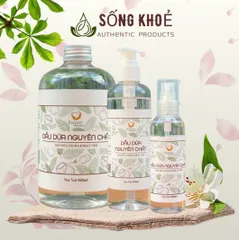 Dầu Dừa Tách Lạnh Ly Tâm Escoco 100ml, 250ml, 500ml - Tinh Khiết, Dưỡng Da, Chăm Sóc Tóc, An Toàn Cho Trẻ Em và Người Lớn