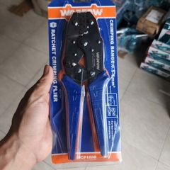 Kìm bấm cos Wadfow WCP1609 - 0.5-6mm, tay cầm nhựa ABS, thiết kế tiện lợi, điều chỉnh lực bấm cho mối kết nối an toàn.