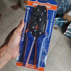 Kìm bấm cos Wadfow WCP1609 - 0.5-6mm, tay cầm nhựa ABS, thiết kế tiện lợi, điều chỉnh lực bấm cho mối kết nối an toàn.