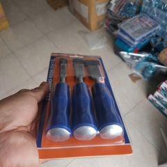Bộ 3 Đục Gỗ Wadfow WWC2203 - Kích Thước 12mm 19mm 25mm, Dụng Cụ Cầm Tay Tiện Dụng Cho Nghệ Thuật Gỗ