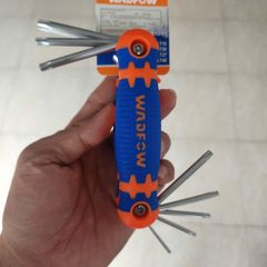 Bộ Lục Giác Đầu Sao 8 Chi Tiết Wadfow WHK3281 - Kích Thước T9-T40 Chất Liệu CR-V Bền Bỉ, Tiện Lợi Cho Sửa Chữa và Lắp Ráp