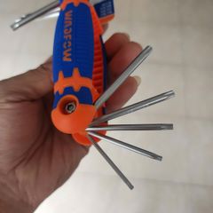 Bộ Lục Giác Đầu Sao 8 Chi Tiết Wadfow WHK3281 - Kích Thước T9-T40 Chất Liệu CR-V Bền Bỉ, Tiện Lợi Cho Sửa Chữa và Lắp Ráp