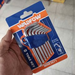 T10-T40 Bộ lục giác đầu sao 7 chi tiết Wadfow WHK3671