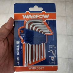 T10-T40 Bộ lục giác đầu sao 7 chi tiết Wadfow WHK3671
