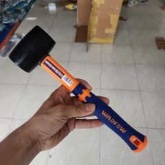 Búa Cao Su 8Oz Wadfow WHM7301 - Cán Nhựa Chắc Chắn, Đầu Búa Mềm, Thích Hợp Sửa Chữa Cơ Khí, DIY và Xây Dựng