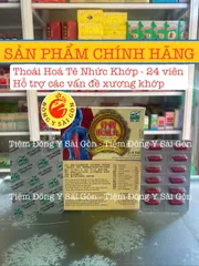 Viên Uống Thoái Hóa Khớp Singapore - Giảm Đau Nhức Xương Khớp 24 Viên Chính Hãng, Ngày Sản Xuất Mới