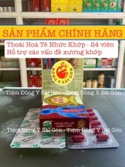 Viên Uống Thoái Hóa Khớp Singapore - Giảm Đau Nhức Xương Khớp 24 Viên Chính Hãng, Ngày Sản Xuất Mới