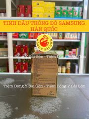 Tinh Dầu Thông Đỏ Samsung Hàn Quốc 120 Viên - Thực Phẩm Chức Năng Bồi Bổ Sức Khỏe