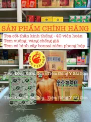 Tọa Cốt Thần Kinh Thống Hộp 40 Viên - Thực Phẩm Chức Năng Hỗ Trợ Giảm Đau Nhức Xương Khớp Chính Hãng