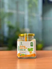 Đường hoa dừa organic cho bé 160g - Chỉ số đường huyết thấp, tự nhiên, phù hợp giảm căng thẳng, dinh dưỡng cho trẻ em, hỗ trợ sức khỏe.