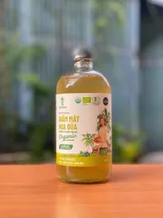 Giấm Mật Hoa Dừa Hữu Cơ Sokfarm - Giấm Chua Tự Nhiên Giàu Lợi Khuẩn và Enzyme, An Toàn, Dễ Dùng Trong Ẩm Thực