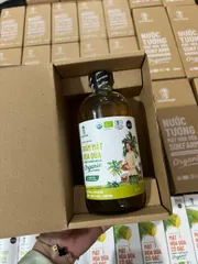 Giấm Mật Hoa Dừa Hữu Cơ Sokfarm - Giấm Chua Tự Nhiên Giàu Lợi Khuẩn và Enzyme, An Toàn, Dễ Dùng Trong Ẩm Thực
