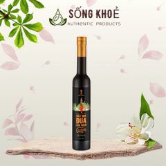 Mật Hoa Dừa Lên Men Organic Sokfarm (Cider) 375ml - Thức Uống Tự Nhiên, Hỗ Trợ Tiêu Hóa, Quà Tặng Sang Trọng