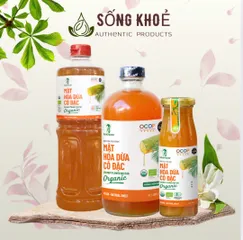 Mật Hoa Dừa Cô Đặc Organic - Chất Tạo Ngọt Tự Nhiên, Thay Thế Đường, Dinh Dưỡng, Phù Hợp Với Người Ăn Kiêng và Người Tiểu Đường