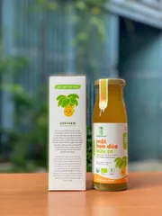 Mật Hoa Dừa Cô Đặc Sokfarm 250g - Ngọt Dịu Tự Nhiên, Thay Thế Đường Cho Bé Ăn Dặm An Toàn, Vegan Hữu Cơ
