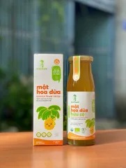 Mật Hoa Dừa Cô Đặc Sokfarm 250g - Ngọt Dịu Tự Nhiên, Thay Thế Đường Cho Bé Ăn Dặm An Toàn, Vegan Hữu Cơ
