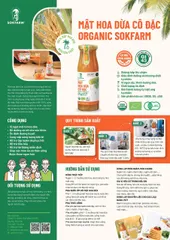 Mật Hoa Dừa Cô Đặc Sokfarm 250g - Ngọt Dịu Tự Nhiên, Thay Thế Đường Cho Bé Ăn Dặm An Toàn, Vegan Hữu Cơ