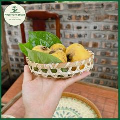 Làn Tre Đan Trang Trí - Khay Đựng Bánh Kẹo & Hoa Quả Phương Vy Decor, Sản Phẩm Thủ Công Thân Thiện Môi Trường