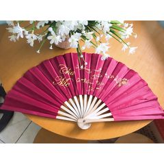 Quạt Lụa Tre Chùa - Thân Thiện Môi Trường, Tiện Lợi Cho Bà Và Mẹ, Sản Phẩm Trang Trí Độc Đáo Từ Phương Vy Decor