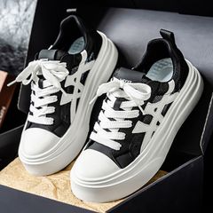 Giày Thể Thao Nam Basic Style Hottrend - Giày Thể Thao Thời Trang PU Da Nhân Tạo, Màu Xám Đen, Kích Thước 39-44
