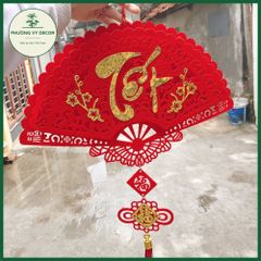 Khánh Nhung 3D Trang Trí Tết - Phụ Kiện Decor May Mắn với Chữ 