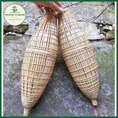 Đồ Trang Trí Cá Mini Trung Thu - Đồ Chơi Ngày Tết, Phụ Kiện Chụp Ảnh Bé, Thủ Công Từ Lạt Tre, Decor Độc Đáo