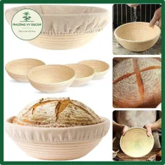 Bát Mây Ủ Bánh Mì Trắng - Rổ Mây Đựng Hoa Quả, Trang Trí Đồ Ăn Tự Nhiên - Sản Phẩm Độc Đáo Từ Phương Vy Decor