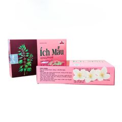 Viên uống Ích Mẫu Kingphar - Hỗ trợ điều hòa kinh nguyệt, tăng cường sức khỏe phụ nữ - Hộp 20 viên