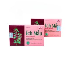 Viên uống Ích Mẫu Kingphar - Hỗ trợ điều hòa kinh nguyệt, tăng cường sức khỏe phụ nữ - Hộp 20 viên