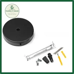 Dây Đui Đèn E27 Vành Treo Trang Trí - Bộ Dây Thả Chao Đèn Mây Tre, Phụ Kiện Lắp Đặt Cho Không Gian Nhà Cửa