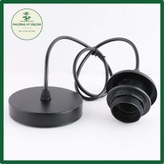 Chao đèn tre hình nấm 2 lớp - Đèn lồng mây tre trang trí nhà cửa, khách sạn, quán cafe - Phương Vy Decor