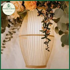 Chao Đèn Tăm Tre Hình Thoi - Trang Trí Nhà Cửa, Nhà Hàng, Homestay, Sự Kiện - Phương Vy Decor Thân Thiện Với Môi Trường