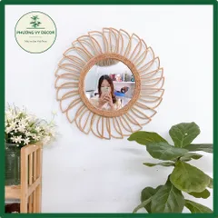 Gương Mây Decor, Gương Decor Treo Tường, Gương Decor Trang Trí Phòng xinh xắn Phương Vy Decor